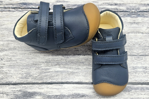 BUNDGAARD - Celoroční boty Petit Velcro, NAVY