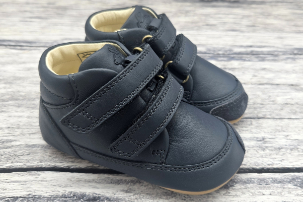 BUNDGAARD - celokožené PREWALKER, NAVY
