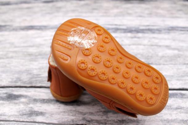 CAMPER Peu Cami - zimní boty Nappon Amaretto/Ry Abe First Walkers, BROWN