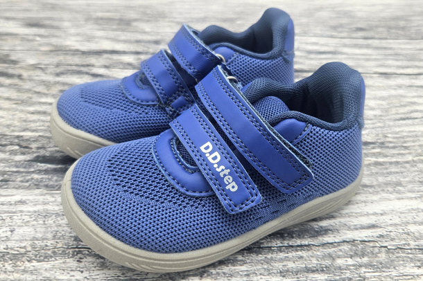 DD STEP - barefoot tenisky 093, ROYAL BLUE