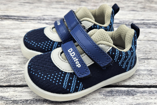 DD STEP - barefoot tenisky 093, BLUE
