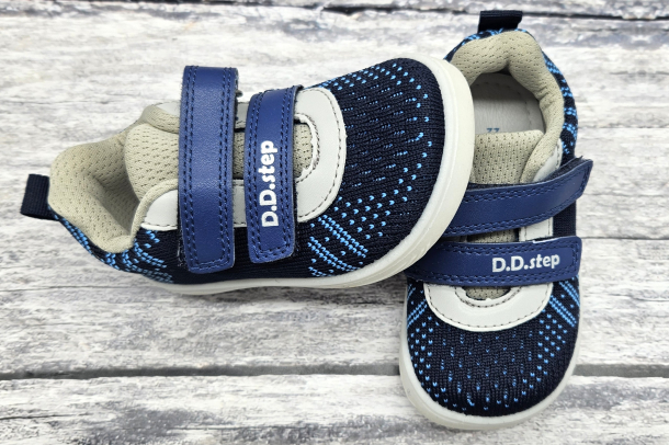 DD STEP - barefoot tenisky 093, BLUE