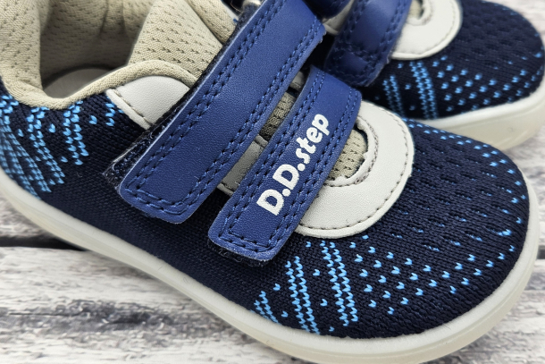 DD STEP - barefoot tenisky 093, BLUE