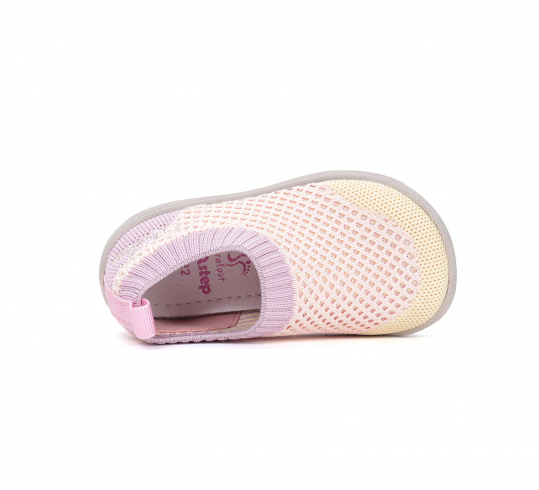 DD STEP - barefoot SLIP-ON tenisky 093, BABY PINK