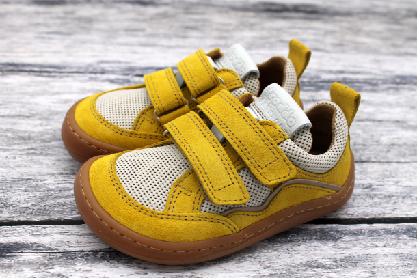 FRODDO Barefoot - tenisky, YELLOW