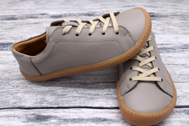 FRODDO - barefoot nízké celoroční boty, LIGHT GREY