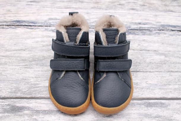 FRODDO - zimní barefoot boty, BLUE