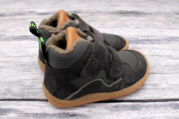 FRODDO - zimní barefoot boty, GREY