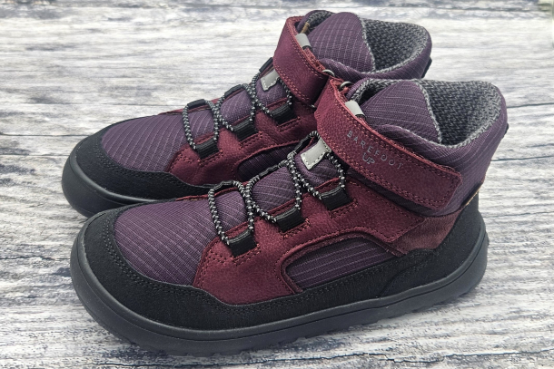 FRODDO - barefoot UP PATH TEX celoroční boty s membránou BORDEAUX