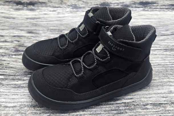 FRODDO - barefoot UP PATH TEX celoroční boty s membránou BLACK