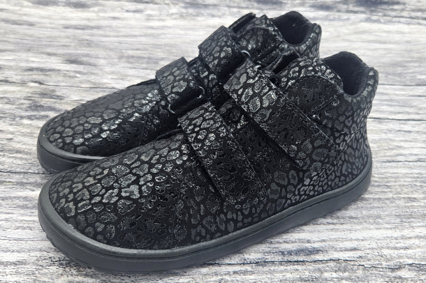FRODDO - barefoot celoroční boty BLACK+