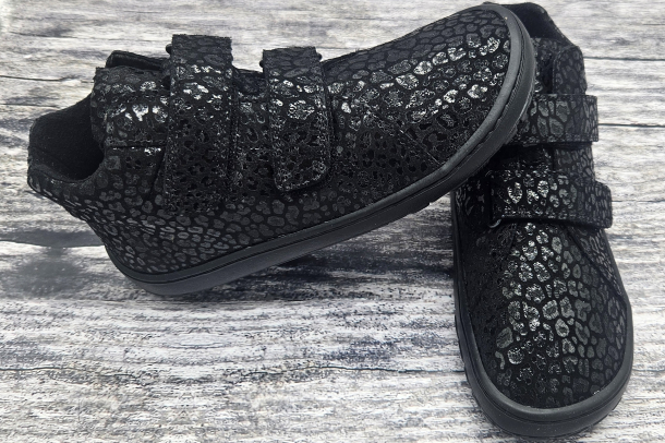 FRODDO - barefoot celoroční boty BLACK+