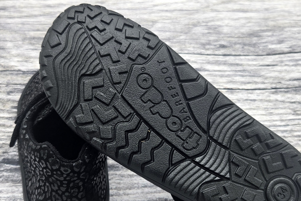 FRODDO - barefoot celoroční boty BLACK+