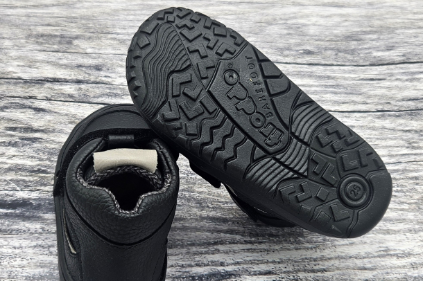 FRODDO - barefoot celoroční boty s membránou BLACK