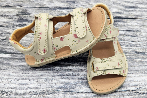 FRODDO Barefoot Flexy Mini - sandále, FLOWERS