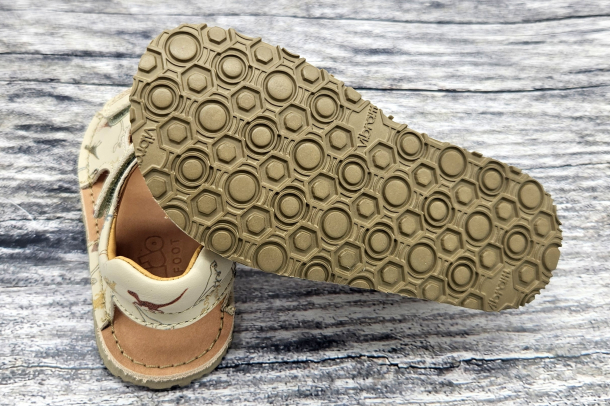FRODDO Barefoot Flexy Mini - sandále, BEIGE