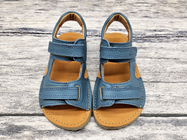 FRODDO Barefoot Flexy Mini - sandále, JEANS