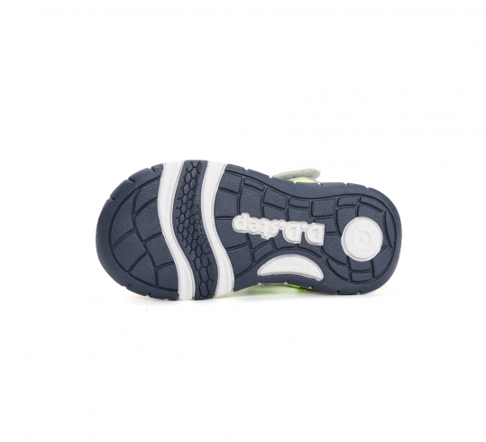 DD STEP - letní boty, sportovní sandály G065, DOVE GREY