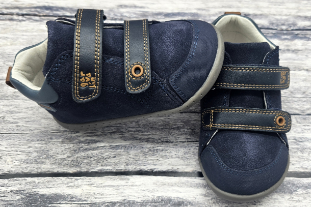 GARVALÍN - celoroční barefootové boty s membránou AZUL MARINO