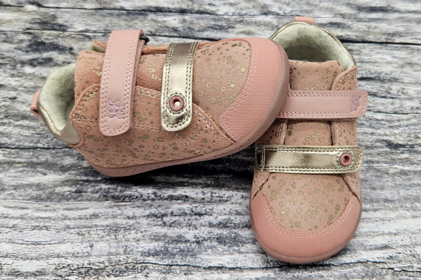 GARVALÍN - zimní barefootové boty s membránou LAMINADO WOOD (růžová)