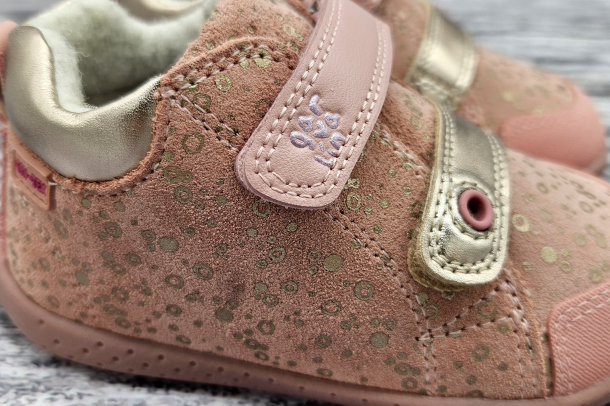 GARVALÍN - zimní barefootové boty s membránou LAMINADO WOOD (růžová)