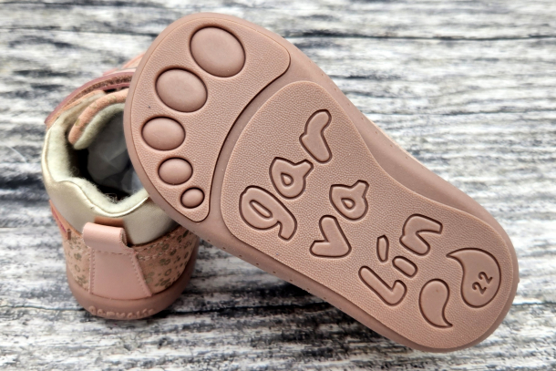 GARVALÍN - zimní barefootové boty s membránou LAMINADO WOOD (růžová)