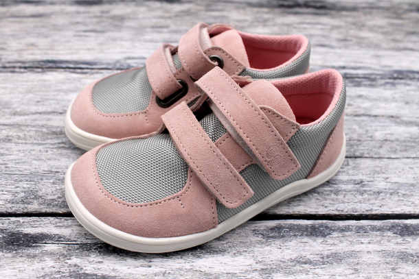 BABY BARE - Febo Sneakers, GREY/PINK
