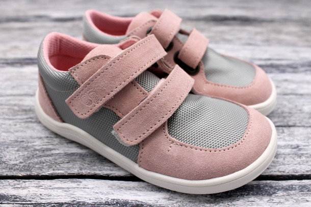 BABY BARE - Febo Sneakers, GREY/PINK