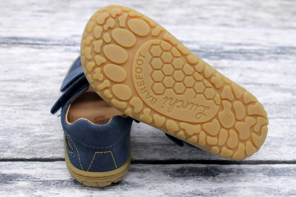 LURCHI - kožené letní boty, sandále Nando Suede, IRIS BLUE