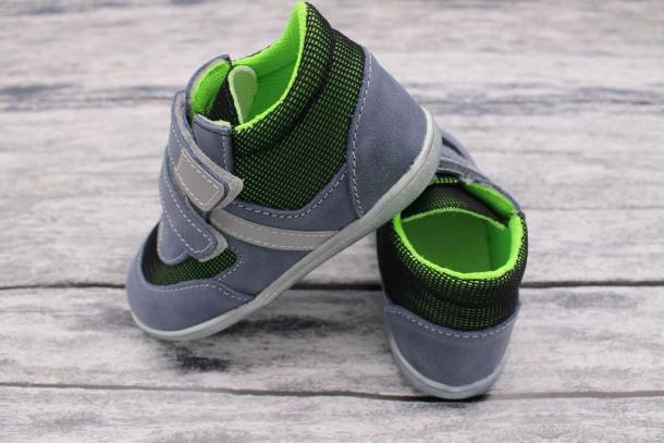 JONAP - lehké, flexibilní celoroční boty 051 modro/zelená