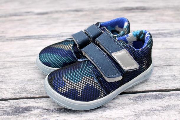 JONAP - barefoot obuv B7, modrá