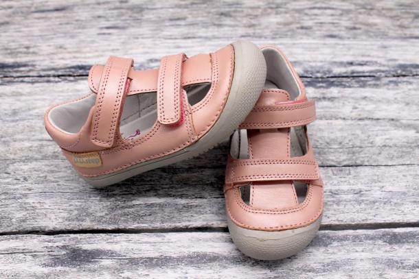 DD STEP - letní boty, sandály 063, PINK