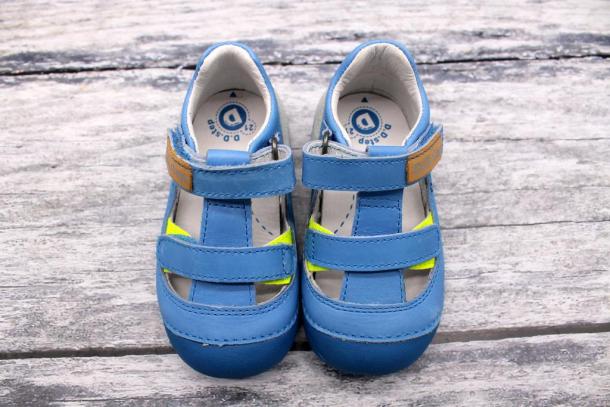 DD STEP - letní boty, sandále 015, SKY BLUE