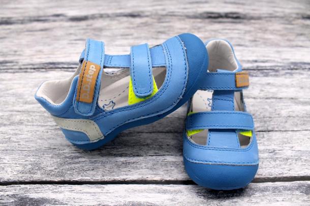 DD STEP - letní boty, sandále 015, SKY BLUE