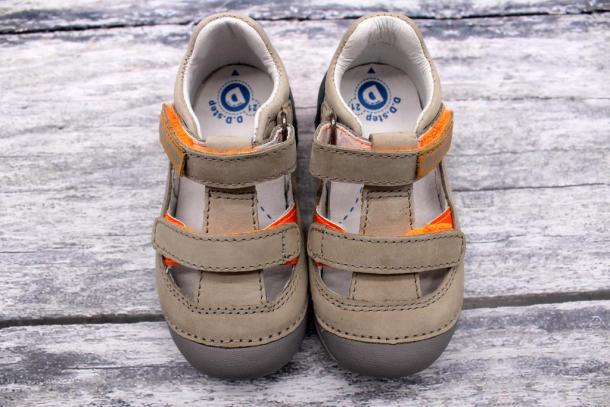 DD STEP - letní boty, sandále 015, GREY