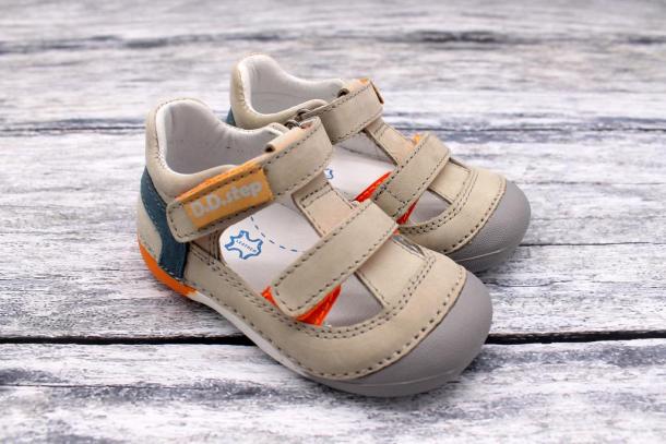 DD STEP - letní boty, sandále 015, GREY