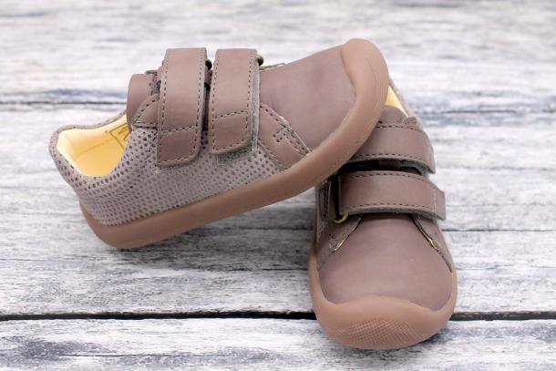 BUNDGAARD - celoroční kožené boty Walker, GRAVEL