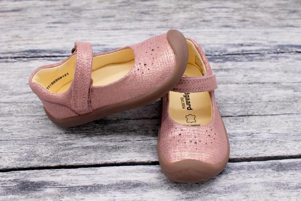 BUNDGAARD - kožené boty Walker Ballerina, PINK GRILLE