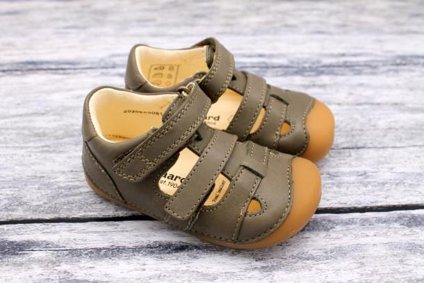 BUNDGAARD - Sandále Petit Velcro, ARMY