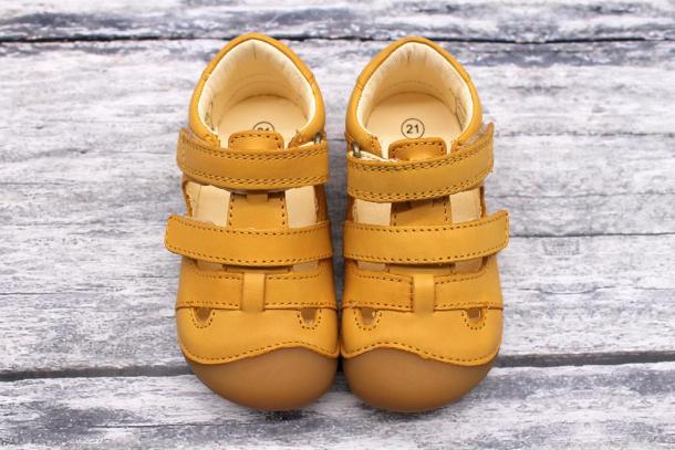 BUNDGAARD - Sandále Petit Velcro, YELLOW