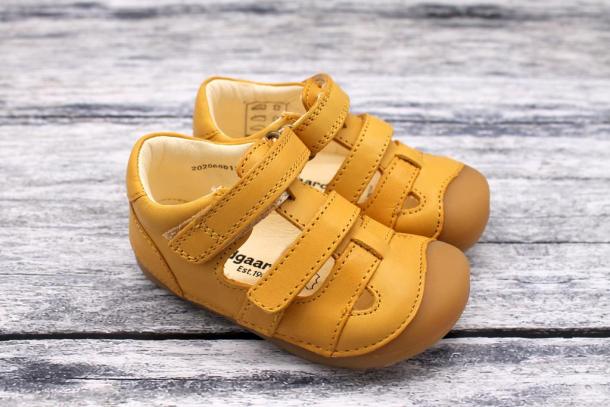 BUNDGAARD - Sandále Petit Velcro, YELLOW