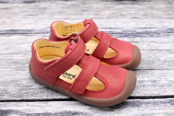 BUNDGAARD - kožené sandále The Walk Summer II, SOFT ROSE
