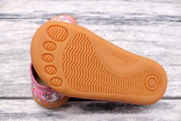 FRODDO Barefoot - textilní boty, tenisky, plátěnky, PINK