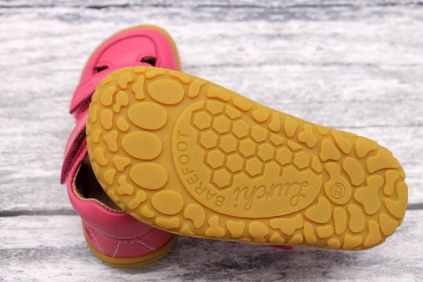 LURCHI - kožené letní boty, sandále Nando Nappa ROSA