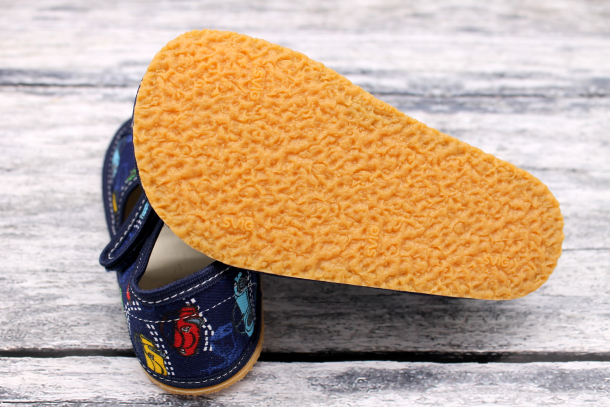 BABY BARE - Shoe Slippers, přezůvky, NAVY CARS