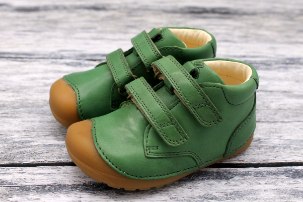 BUNDGAARD - Celoroční boty Petit Velcro, GREEN