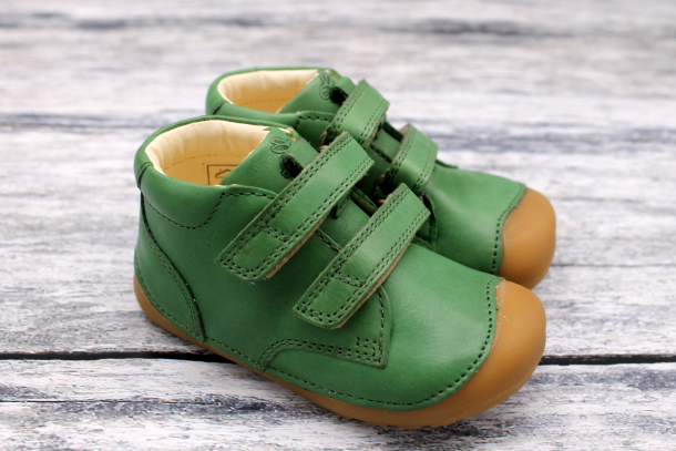 BUNDGAARD - Celoroční boty Petit Velcro, GREEN