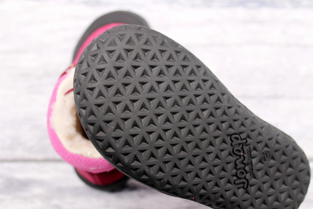 JONAP - kožené zimní boty s membránou JERRY VÍNOVÁ VLOČKA