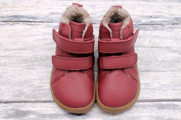 FRODDO - zimní barefoot boty 2022, BORDEAUX
