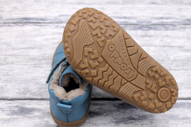 FRODDO - zimní barefoot boty 2022, JEANS